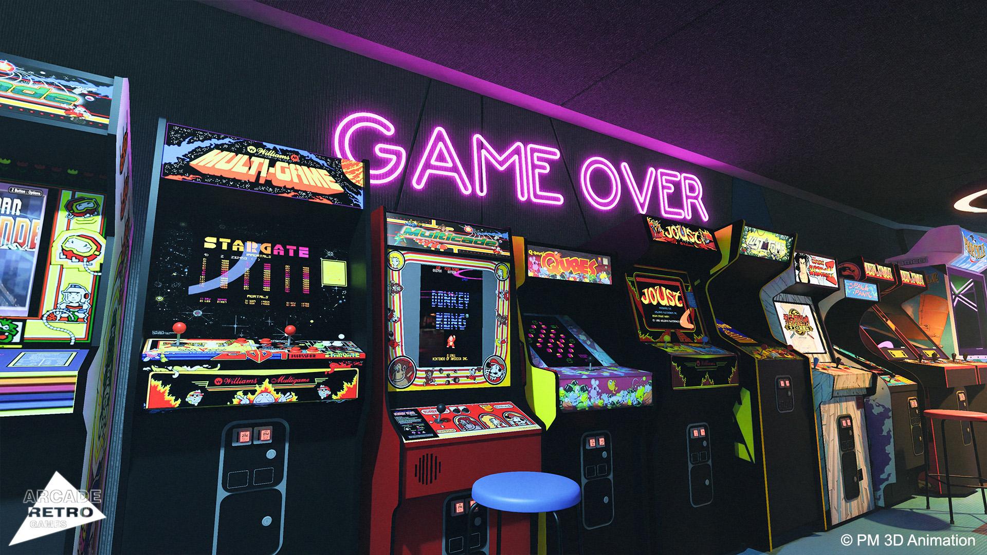 ARCADE RETRO GAMES 7