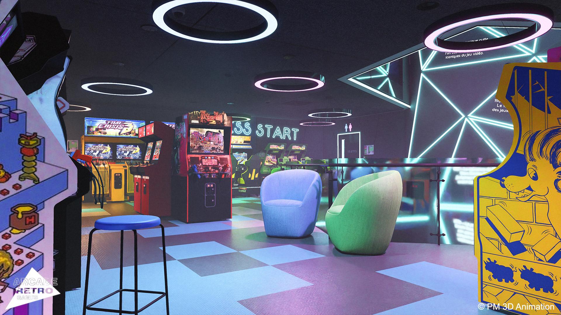 ARCADE RETRO GAMES 8