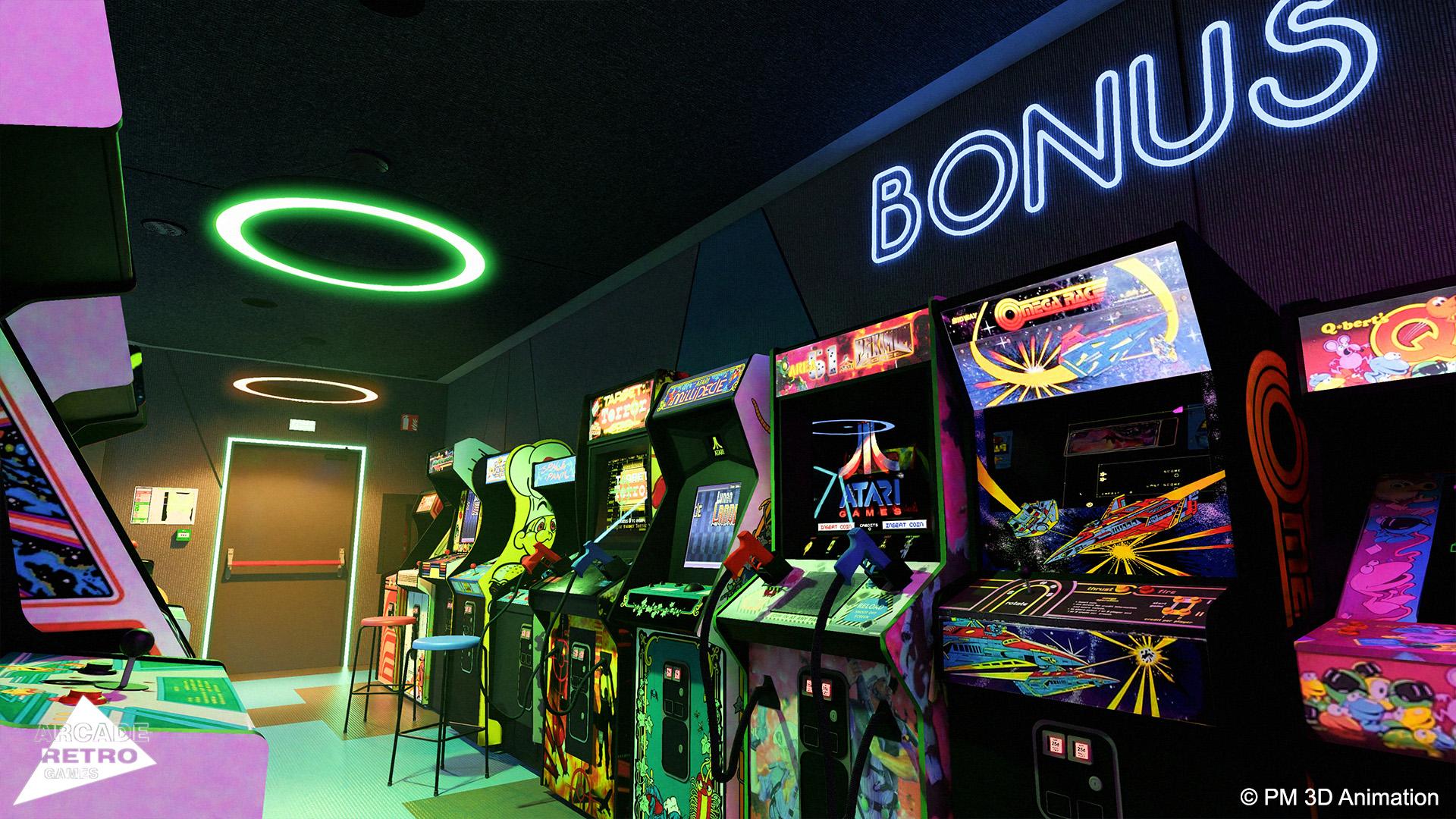 ARCADE RETRO GAMES 9